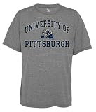 Pittsburgh Panthers Old School Grey Vintage Tri-Blend T-Shirt
