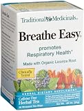 Traditional Medicinals Breathe Easy Herbal Tea, 16-Count Wrapped Tea Bags (Pack of 6)