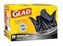 Glad Easy-Tie Regular Outdoor Garbage Bag 75 L 40 Count