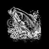 Bass Fishing - Fishing, Boating and Surfing Premium T-Shirt