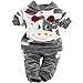 Toddlers Baby Velour Cow Original Cuddle Coat Warm Winter Jacket