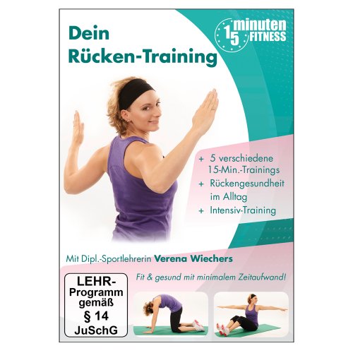 Peter Brose Media Marketing 15MinutenFitness - Dein R&uuml;cken-Training (F&uuml;nf 15-min&uuml;tige Kurz-Workouts + Intensiv-Training)
