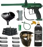 Paintball Spyder VICTOR GREEN Paintball Gun/Marker Set