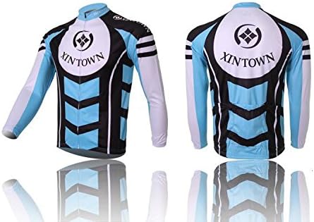 (Non-Express Shipping)(Delivery Time:30-35 days)(set size:M) (recommend one size larger) permance Cycling perspiration Long Jerseys Men vest Jersey new windbreaker breathable For Sleeve