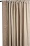 Biltmore 54 x 84 Wheat, Taupe and Gold Right Curtain Panel