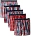 Hanes Ultimate Men's Fashion Plaids Boxer-Assorted