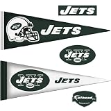 NFL New York Jets Junior Logo Pennants Wall Graphic
