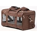 Sherpa Original Deluxe Pet Carrier, Medium, Brown
