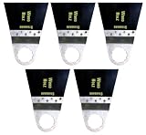 Fein 6-35-02-136-03-4 2-1/2-Inch SuperCut E-cut Blade, 5-Pack