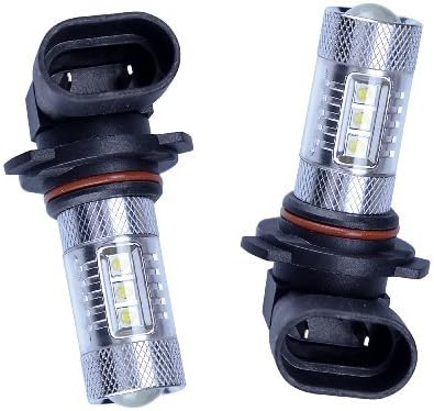morovan LED Ultra Bright H11 Cree Led Fog Lights Bulbs 80w 6000k White 1200lumens Dc 12v 24v All Bulbs Sizes 1 Pcs