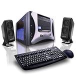 CybertronPC Q-Pack 2 Q6600BK, Silver, Intel Core 2 Quad Q6600 (2.40GHz), 4096MB, 500GB, 22X DVD+-RW Dual Layer Burner Drive, nVidia GeForce 8800GTS, 600W Watt Power Supply, Windows Vista Business 64-Bit, 1 Year Parts & Labor Warranty