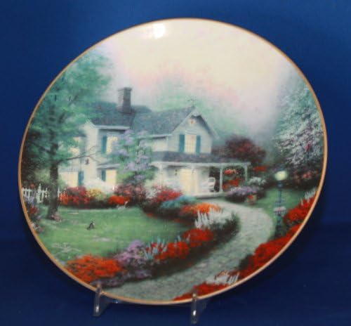Knowles - Home Sweet Home First Issue in Thomas Kinkade's Home Is Where The Heart is Series - Limited Edition Collectors Plate