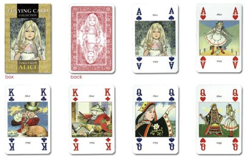 【Lewis Carroll -ALICE-】トランプ　不思議の国のアリス