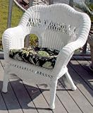 Sahara Chair, 35″Hx18″W, WHITE Sahara Chair, 35″Hx18″W, WHITE