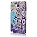 Seedan Elephant Painting Case for Samsung Galaxy Note 4 Protective Hard Slim Design Cover Skin Super Light