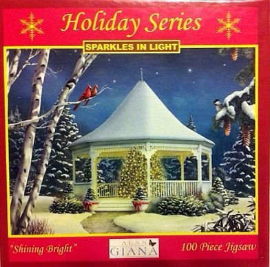 Holiday Series Sparkles in Light 100 Piece Jigsaw - Alan Giana Shining Bright