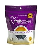 Fruitables All-Natural Pumpkin & Blueberry Dog Treat, 7oz pouch
