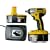 DEWALT DC820KA Heavy-Duty 18-Volt 1/2-Inch Compact Impact Wrench