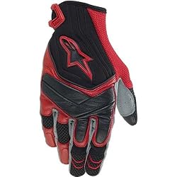 Alpinestars SMX-4 Men's Leather Sports Bike Motorcycle Gloves - Red
