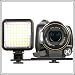 64-LED Video Camera Light for Canon EOS 5D 7D 50D 60D 550D 600D,Nikon D7000,D300,D5000,D3000,D3100,Olympus EP-2 EPL-2,Panasnic LX5, GF-1,GF-2,Pentax,Fuji Sony alpha & Nex-5 DSLR/SLR & Camcorders.