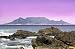 Table Mountain Cape Town in Early Morining - 18"W x 12"H - Peel and Stick Wall Decal by Wallmonkeys