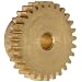 Boston Gear Brass Spur Gear, 32 Pitch, Brass, Inch, 32 Pitch