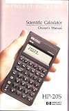 HP-20S Scientific Calculator Owner's Manual
