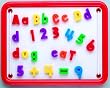 EDUCATIONAL INSIGHTS EI-1780 MAGNETIC ALPHABET & NUMBERS-99 PIECES