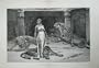 1886 Stanley Berkley Fine Art Lions Tigers Lady Tamer