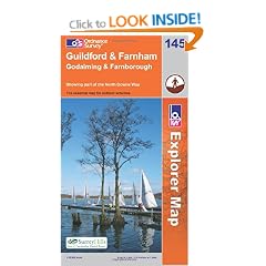 Guildford and Farnham (Explorer Maps) (OS Explorer Map)
