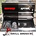 Grill Brush, Barbecue, Cleaning brush, Stainless Steel, Bristles Hardwired into a Triple-woven Frame Cleans Grime 3x Faster, Effective & Durable- Great on All Types of Grills, Weber, Weber Grills, Charcoal Grill, Charcoal,