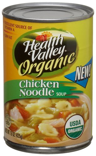Health Valley Soup-Chicken Noodle, 15-Ounce Units (Pack of 12) by Health Valley