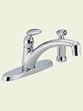 51t86OMlOtL. SL160  Delta Faucet 488 WF Michael Graves Single Handle Kitchen Faucet, Chrome