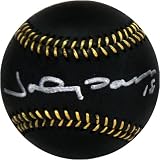 Johnny Damon Autographed Black Leather Baseball