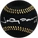 Johnny Damon Autographed Black Leather Baseball