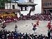 Dancers, Wangdi Phodrang Dzong, Wangdi Phodrang Festival/Tsechu, Himalayan Kingdom, B...