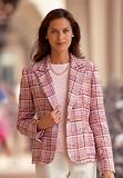 Lurex® Tweed Blazer (PINK MULTI,14)