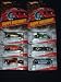 Hot Wheels 2008 Happy Birthday Series Set of all 6 JaguarXK8 / Altered State / Overbored 454 / Deora II / '40 Ford Truck / and the Toyota Celica Wal-Mart Exclusive