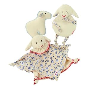 Kathe Kruse Organic Grabbing Toy Lamb 7" 2009