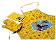 Berghoff - 1500195 -  Les Simpsons - Set adulte pour barbecue avec 1 tablier, 1 gant de cuisine et 1