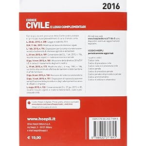 Codice civile e leggi complementari