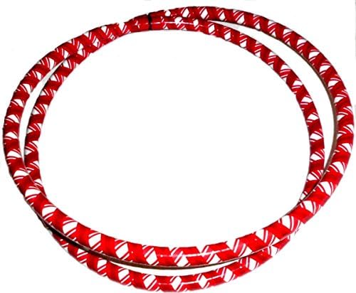 Anjbo Creations 36 Inch Girls, Boys, Travel Collapsible Dance , Play & Workout Weighted Hoop - Size 36 Inch Diameter Child Size Weighted Hula Hoop