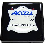 Accell UltraAV K078C-001B 1x2 HDMI Splitter