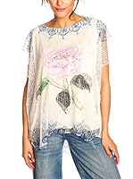 Glamour Paris Blusa (Rosa / Blanco)