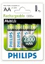 Philips Multi Life NiMH Akku AA Mignon 2300 mAh 4er Pack