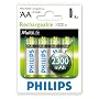 Philips Multi Life NiMH Akku AA Mignon 2300 mAh 4er Pack