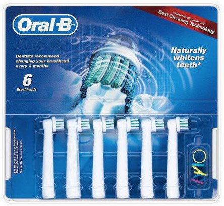 Oral-B Precision Clean Tooth Brush Refills Replacement Heads, 6ct