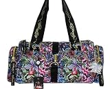 ED HARDY by Christian Audigier Maria East West Satchel Shoulder Purse Handbag Bag Tattoo Multi 51t8gpWDy5L. SL160 ED HARDY by Christian Audigier Maria East West Satchel Shoulder Purse Handbag Bag Tattoo Multi