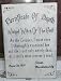 Wizard of Oz, Certificate of Death Witch Wood Sign Hand Painted