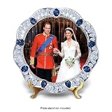 It's Official! The Royal Wedding Jeweled Plate by The Bradford Exchange